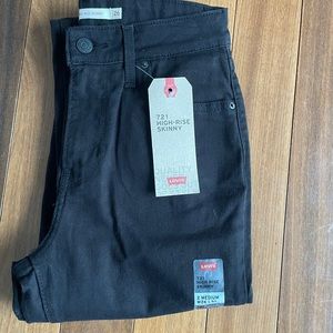 VINTAGE 721 LEVI’S HIGH RISE SKINNY WOMEN'S JEANS